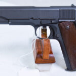 SOLD, US WW2 REMINGTON RAND 1911A1 PISTOL, MAY, 1944 PRODUCTION, 100% ORIGINAL & MINT CRISP TOP EXAMPLE!