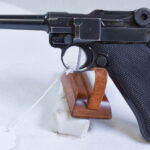 SOLD,  GERMAN WWII byf 42 BLACK WIDOW LUGER PISTOL, VET BROUGHT BACK WAR TROPHY NAZI LUGER, MINT CRISP!