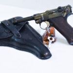 Sold WIEMAR / NAZI DWM POLICE LUGER WITH MATCHING NUMBERED HOLSTER, VERY SHARP!