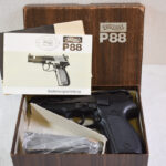 SOLD SCARCE WALTHER P88 PISTOL UNFIRED NEW IN THE BOX WITH ALL THE GIBLETS!