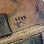 SOLD Original WW2 German Pig Skin LUGER Holster - stamped ERG - 1942 dated - NICE!!!