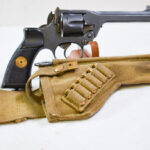 SOLD  RARE ALBION MOTORS 1942 BRITISH NO2 MK1** ENFIELD SERVICE REVOLVER, VERY SHARP & WITH HOLSTER!