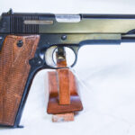 SOLD 1943 GERMAN ARMY ISSUED STAR MODEL “B” PISTOL, LOT 14 DELIVERED 7/26/1943, MINT SHARP!