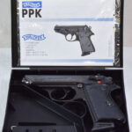 Sold  WALTHER PPKS .380 AUTO, GERMAN MADE, NON IMPORT, LAST OF THE ALL STEEL GUNS DATED 2000, NEW IN BOX