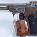 SOLD VERY SCARCE FACTORY NICKEL FN MODEL 1900 PISTOL, WITH FN FACTORY LETTER, FN EMPLOYEE HIDDEN AT TIME OF WWI 1914 GERMAN INVASION! MINT CRISP!