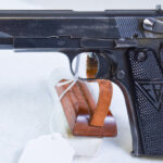 SOLD  EARLY NAZI OCCUPATION 1941 ViZ35 RADOM PISTOL, “F” BLOCK, MATCHING AND VERY SHARP!
