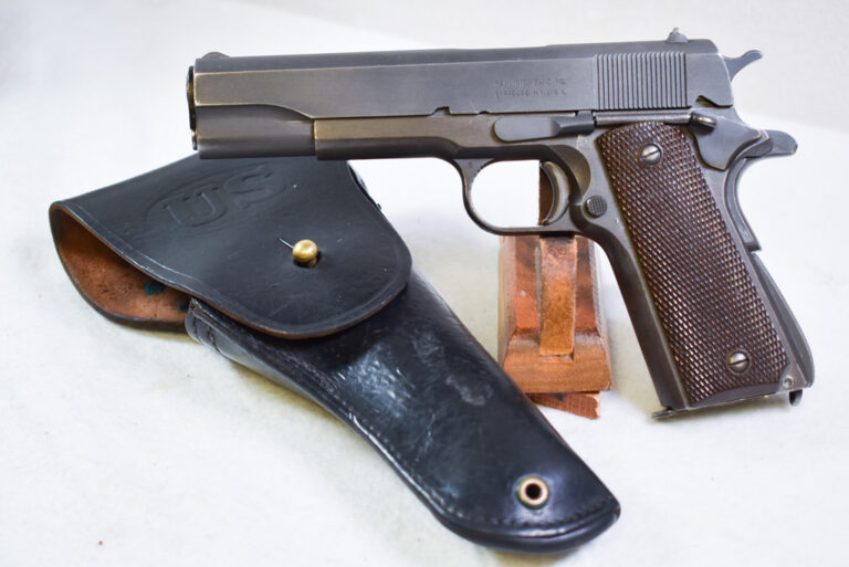 SOLD US WWII VIETNAM REMINGTON RAND M1911A1 US ARMY SERVICE PISTOL