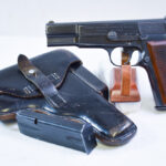 SOLD, 1951 WEST GERMAN POLICE ISSUE FN HIGH POWER PISTOL, MINT FULL RIG! NOT IMPORT MARKED!