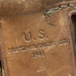 SOLD Original US WW2 1911 holster - marked Graton & Knight Co., 1943