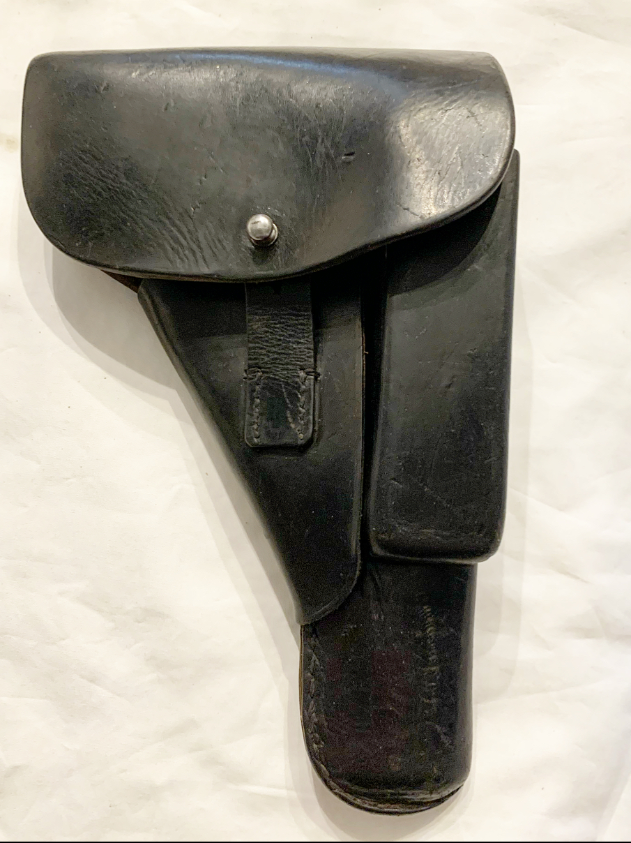 SOLD Original WW2 Nazi issue Browning Hi-Power holster - dated 1942 ...