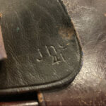 SOLD Original WW2 German - Genshow & Co. made jhg 41 Coded holster for the Mauser HSc Pistol