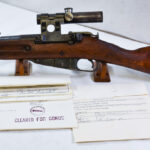 SOLD  IMPORTANT & WELL DOCUMENTED VIETNAM VET BROUGHT BACK WAR TROPHY, SOVIET 1943 M91/30 SNIPER RIFLE, 5/7 AIRCAV ASSAULT 7TH CAVALRY!