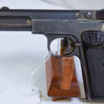SOLD SCARCE GERMAN WWI ISSUED FL SELBSTLADER (LANGENHAN) PISTOL, 1916 VARIATION 2, VERY NICE!