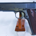 SOLD,  EXCEPTIONAL US WW1 COLT 1911 US ARMY PISTOL, SHIPPED MAY, 1918, LATE BRUSHED BLUE FINISH, MINT CRISP STUNNING!