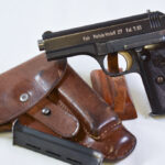 SOLD 1943 Cz27 PISTOL, FULL RIG WITH 1942 TAN HOLSTER, VERY SHARP RIG!