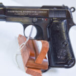SOLD BERETTA MODEL 1934 PISTOL, 1942 DATED ITALIAN AIRFORCE MARKED, VERY SHARP!