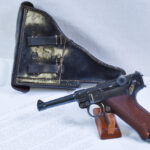 SOLD IMPORTANT,ULTRA RARE & WELL DOCUMENTED 1937 S/42 LUGER, KRIEGSMARINE MARKED WITH MINT EAGLE/M HOLSTER, MINT CRISP!