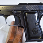 Sold 1953 BERETTA MODEL 418 PISTOL, 6.35mm (.25 ACP), FAMOUS FOR BEING JAMES BOND’S 1st PISTOL, MINT SHARP!