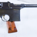 Sold VERY RARE 1899 ITALIAN NAVY CONTRACT MAUSER C96 LARGE RING FLATSIDE BROOMHANDLE PISTOL, VERY CRISP!