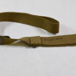 SOLD, SCARCE MINT EARLY KHAKI, ATLAS 1944 MARKED CANVAS M1 GARAND SLING
