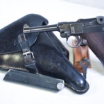 Sold  WONDERFUL GERMAN WWII 1937 S/42 CODE GERMAN ARMY LUGER PISTOL, 2 MATCHING MAGS, FULL RIG, MINT CRISP!