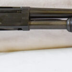SOLD, RARE US ARMY VIETNAM WAR ISSUED SAVAGE MODEL 77E RIOT SHOTGUN, WIDELY USED DURING THE CONFLICT, VERY SHARP!