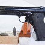 SOLD, FRENCH/NAZI OCCUPATION PISTOLE 625(f),  Mle 1935A PISTOL, WaA251 WAFFENAMT, "C" BLOCK, WITH AMMO MINT CRISP!
