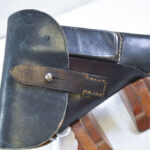 SOLD, GERMAN WWII  jhg 44 CODED (GECO)  MAUSER HSc HOLSTER, MINT!