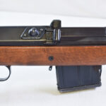 SOLD  OUTSTANDING SWEDISH AG42 LJUNGMAN RIFLE, RARE LATE 1955 PRODUCTION, WITH NIGHT SIGHTS AND EXTRA MAGAZINE!