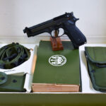 SOLD, SCARCE BERETTA M9 PISTOL, 1990'S SPECIAL EDITION FULL RIG IN BOX WITH ALL THE GIBLETS!