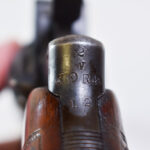 SOLD VERY IMPORTANT WWII BRITISH ARMY WEST YORKSHIRE REGT MARKED 1933 ENFIELD No2 MkI .38/200 SERVICE REVOLVER, FOUGHT THE ENTIRE BURMA CAMPAIGN!