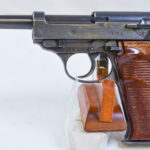 SOLD  cyq (SPREEWERKE) P.38 PISTOL, EARLY 1943 PRODUCTION “i” BLOCK, VERY SHARP!