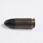 SOLD THREE  16 ROUND BOXES OF GERMAN WWII 9MM AMMO, CODED OXO 42, STEEL CASE WITH BLACK BULLET. SOLD INDIVIDUALLY