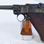 SOLD, GERMAN WWII 1940 DATED 42 CODE P.08 LUGER PISTOL, MINT CRISP!
