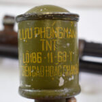 SOLD TUE MAY 4, FANTASTIC DOCUMENTED USMC VIETNAM WAR TROPHY CHICOM TYPE 53 GRENADE LAUNCHING RIFLE WITH ULTRA RARE NVA GRENADE! STUNNING VIETNAM WAR TROPHY!