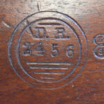 SOLD  ULTRA RARE & DESIRABLE 1934 MAUSER BANNER K RIFLE, ”DR”, DEUTSCHE REICHSBAHN ( NAZI RAILWAY) MARKED, MINT MATCHING, 1 OF ONLY 3900!