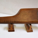 SOLD GERMAN WWI IMPERIAL PROOFED RED 9 BROOMHANDLE MAUSER HOLSTER/STOCK, TOUGH TO LOCATE