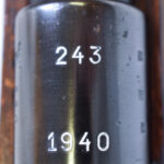 SOLD, VERY SCARCE LUFTWAFFE EAGLE/L, 243 CODE 1940 (MAUSER BORSIGWALDE) K98k MAUSER RIFLE, ALL MATCHING, VERY SHARP WITH SLING! XXX PRIVATE RESERVE STOCK!