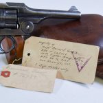 SOLD DOCUMENTED AAF MAJOR'S  WAR TROPHY- JAPANESE WWII TYPE 26 REVOLVER & HOLSTER!