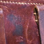 SOLD Very Rare Tropical Brown hard shell 1940 DLU coded  LUGER HOLSTER, VERY SHARP!