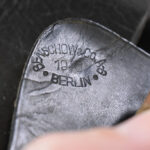 SOLD SCARCE EARLY 1940 WAFFENAMTED GECO HOLSTER FOR THE MAUSER HSc, THE CLASSIC EARLY HSc HOLSTER, EXCELLENT!