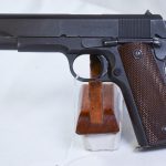 SOLD  US WWII ITHACA 1911A1 US ARMY SERVICE PISTOL, EARLY JULY 1943 PRODUCTION, VERY SHARP!