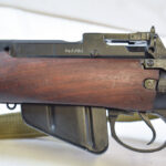 SOLD  M47C (BSA) 1945 PRODUCTION, LEE ENFIELD RIFLE No.5 Mk1  “JUNGLE CARBINE” MATCHING, MINT CRISP WITH SLING!