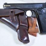 SOLD ULTRA RARE WaA613 ACCEPTED DUTCH PREWAR CONTRACT WILHELMINA FN 1922 PISTOL, WITH ULTRA RARE clg41 HOLSTER MINT FULL RIG!