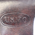 SOLD EXCEPTIONAL CONDITION, ULTRA RARE M-1912 USMC DISMOUNTED HOLSTER FOR THE COLT M-1911, FINEST EXAMPLE KNOWN!