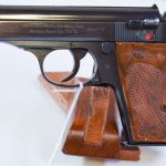 SOLD  1941 WALTHER PPK PISTOL, NAZI POLICE “EAGLE/C” MARKED, MINT CRISP EXAMPLE!