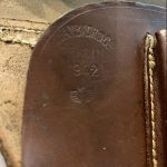 SOLD ORIGINAL MINT WW2 SAUER 38H HOLSTER…SCHAMBACH - 1942 - BERLIN