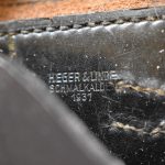 SOLD  ULTRA RARE 1937 HEGER & LINDE MARKED LUFTWAFFE LUFTAMT/2 KRIEGHOFF LUGER HOLSTER, ONLY MAKER MARKED EXAMPLE WE HAVE EVER SEEN!