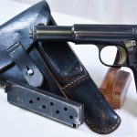 SOLD SCARCE NAZI ISSUED ASTRA 600 PISTOL, FULL RIG WITH RARE bdr44 HOLSTER, MINT SHARP!