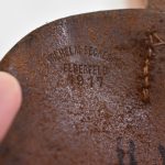 SOLD GERMAN WWI 1917 DATED MILITARY HOLSTER FOR A SMALL AUTOMATIC, 1913 SAUER or BEHOLLA, VERY NICE!